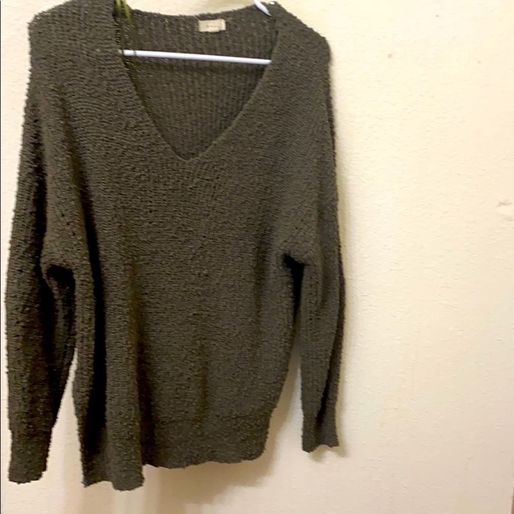 Army Green Sweater